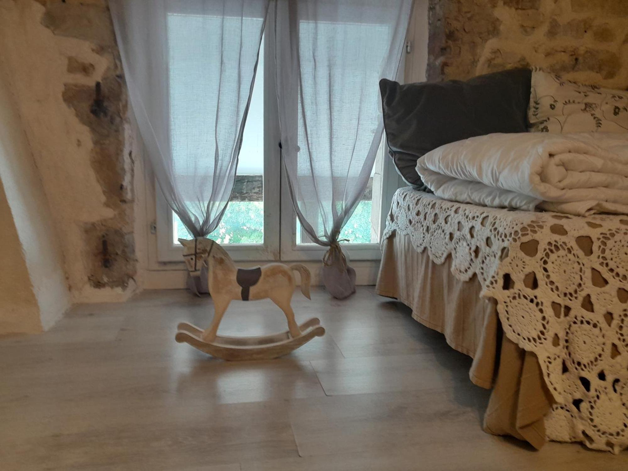Villa Le Patio Aux Hirondelles à Lagorce  Extérieur photo